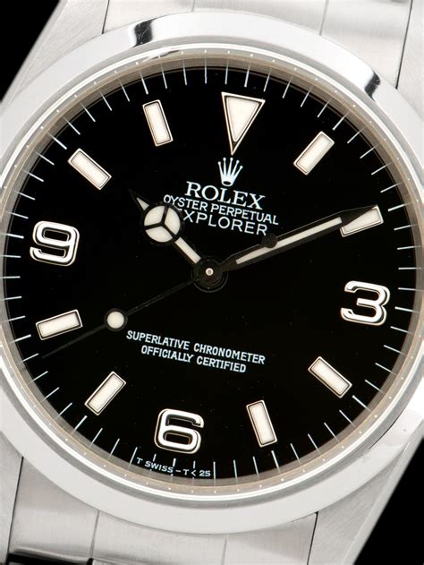 1998 rolex explorer|Rolex explorer 14270 dials.